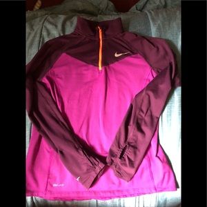 Nike dri fit quarter zip